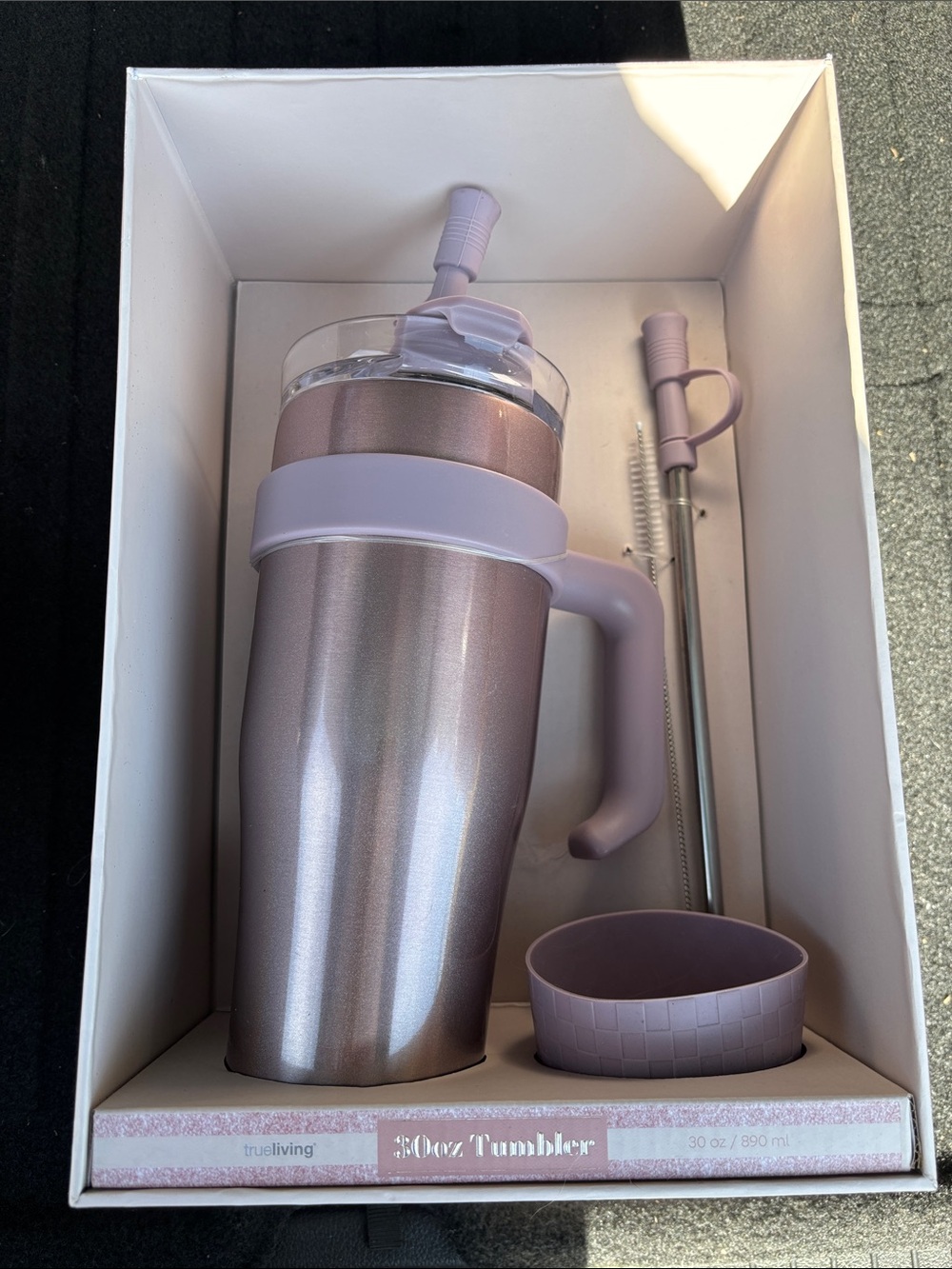 Trueliving 30oz  Travel Tumbler with Handle
